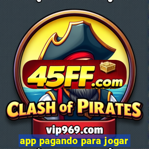 app pagando para jogar